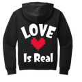 Ninth Cloud “Love Is Real”  Core Fleece Pullover Hooded Sweatshirt