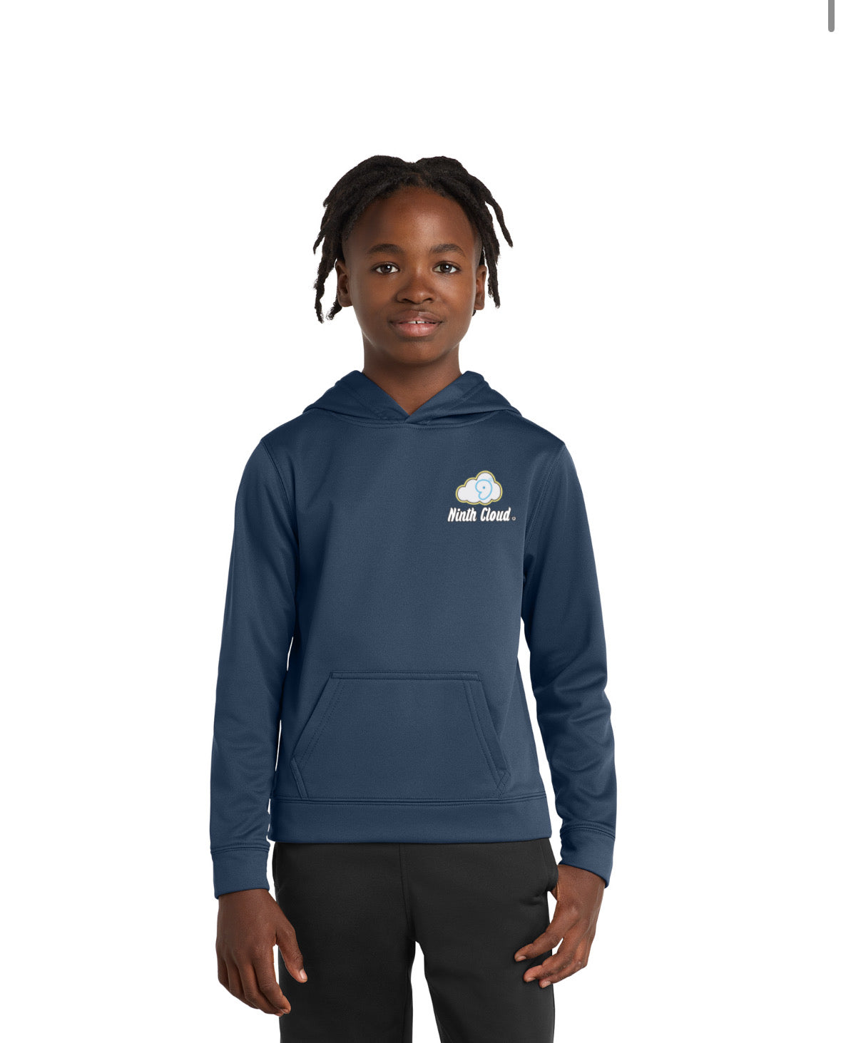 Ninth Cloud™ Youth Performance Fleece Pullover Hooded Sweatshirt