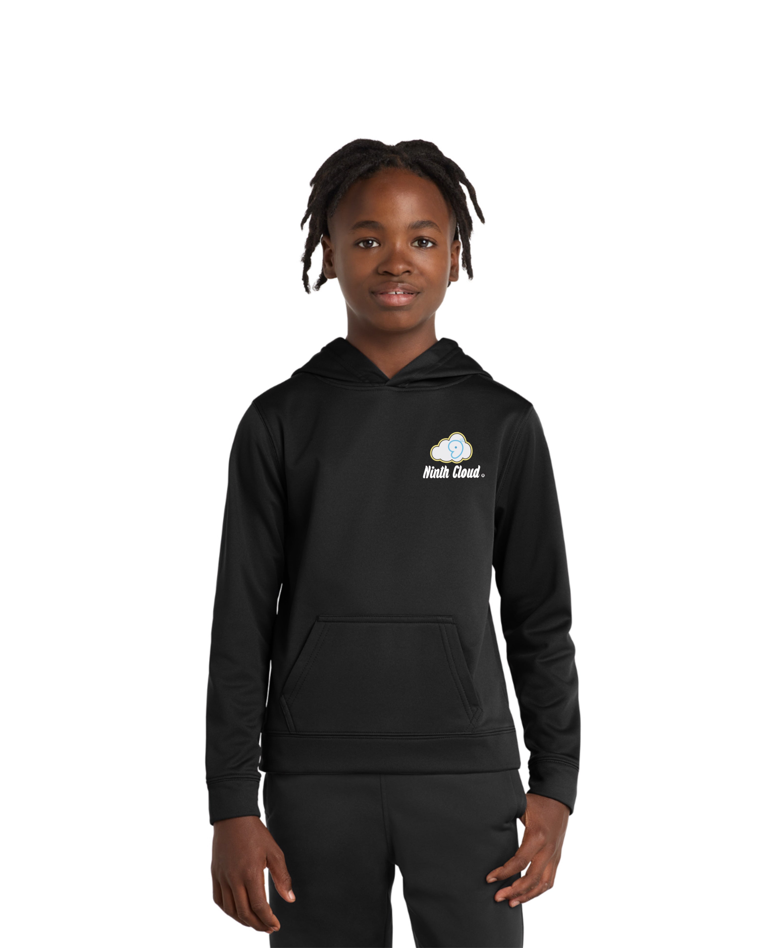 Ninth Cloud™ Youth Performance Fleece Pullover Hooded Sweatshirt